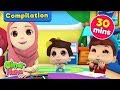 Compilation 30 MINUTES Alif Ba Ta | Nasheed for Kids | Omar & Hana