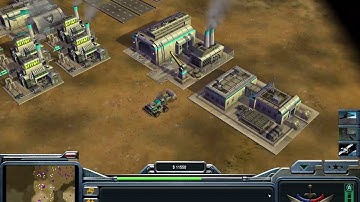 Command & Conquer Generals - Zero Hour - 2 vs 2 Hard Army - part1