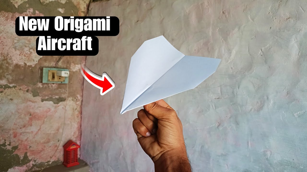 Real Working : How To Make New Paper Airplane 🚀 | Making a Paper origami Craft 