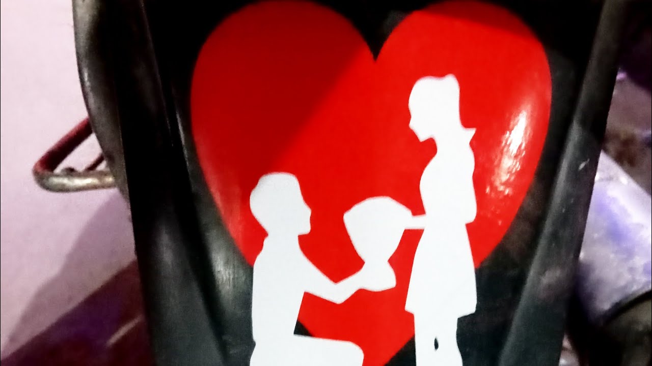 Bike car fancy customize sticker unique design 