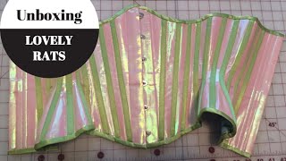 Unboxing Week Day 1 Lovely Rats Ariadnes Thread Corset Lucys Corsetry