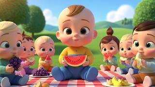 Happy Picnic Sunny Fun 🌞 | Outdoor Learning and Play for Kids | Toddlers &amp; Preschool