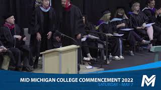 Mid Michigan College Commencement Spring 2022