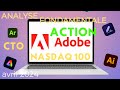 Bourse  analyse fondamentale  action adobe nasdaq 100 cto logiciel cloud technologie de linfo