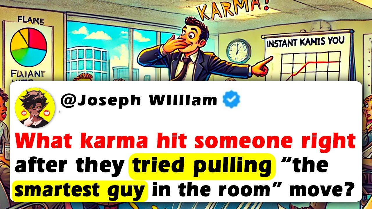 Какая карма постигла человека сразу после того, как он попытался реализовать прием «самый умный п...