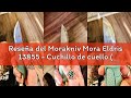Reseña del Morakniv Mora Eldris 13855 - Cuchillo de cuello (acero Sandvik 12C27, mango verde menta,