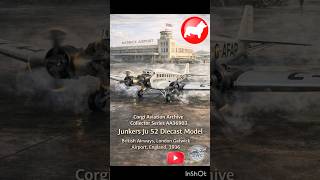 Corgi BA Ju52 #diecast #diecastaircraft #ju52 #BA #britishairways #luftwaffe #models #unboxing
