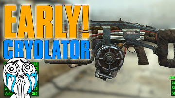 FALLOUT 4 | How To Get The Cryolator EARLY! One Of The Best Guns In The Game! *GUIDE*