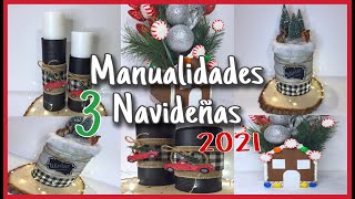 MANUALIDADES NAVIDEÑAS 2022/IDEAS NAVIDEÑAS ESTILO FARM HOUSE/IDEAS PARA DECORAR/ADORNOS DE NAVIDAD