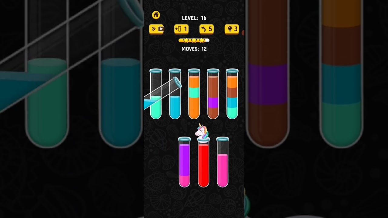 Color Water Sort Puzzle Games Level 16 
