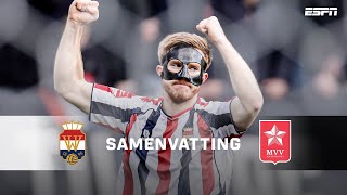 GEEN GEBREK aan DOELPUNTEN in VERMAKELIJK DUEL | Santrauka Willem II - MVV