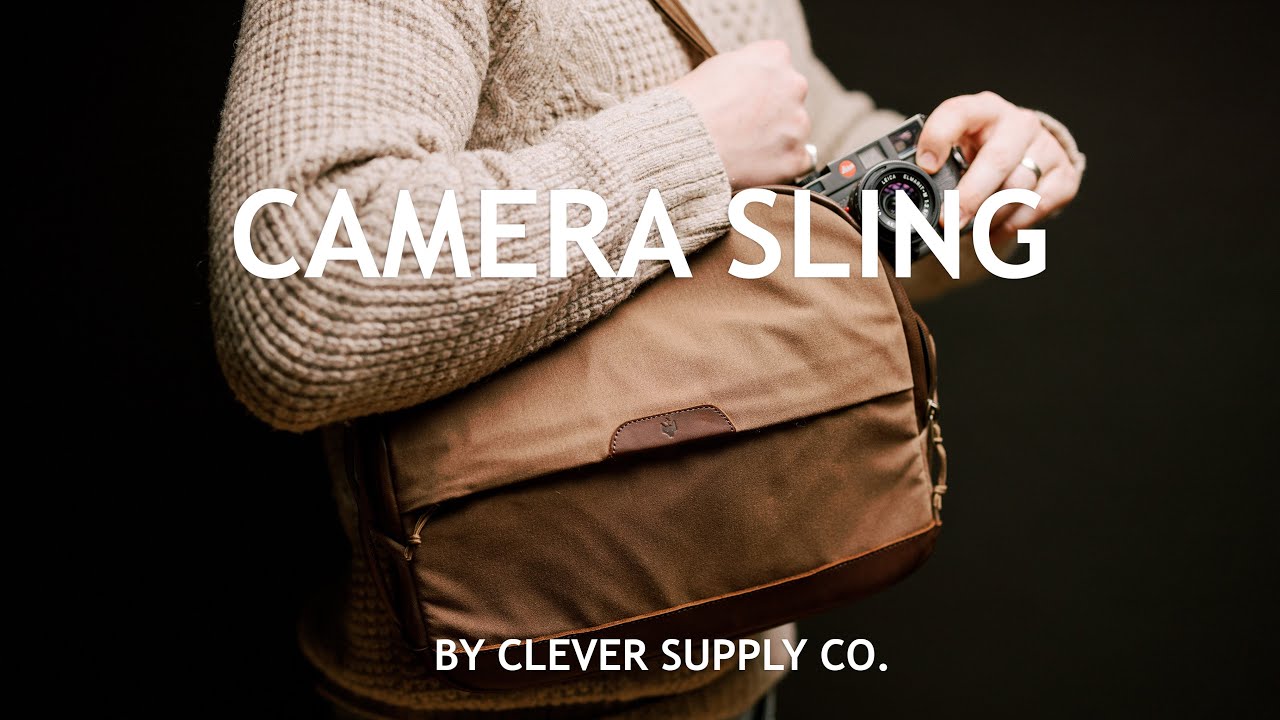 Clever Supply's New Leather Accented Sling is Lightweight and Comfortable