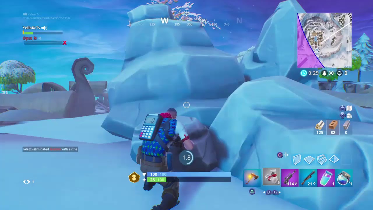 Live Fortnite!! New PlayStation skin + back bling Tips & Tricks HTK_YelloKc 