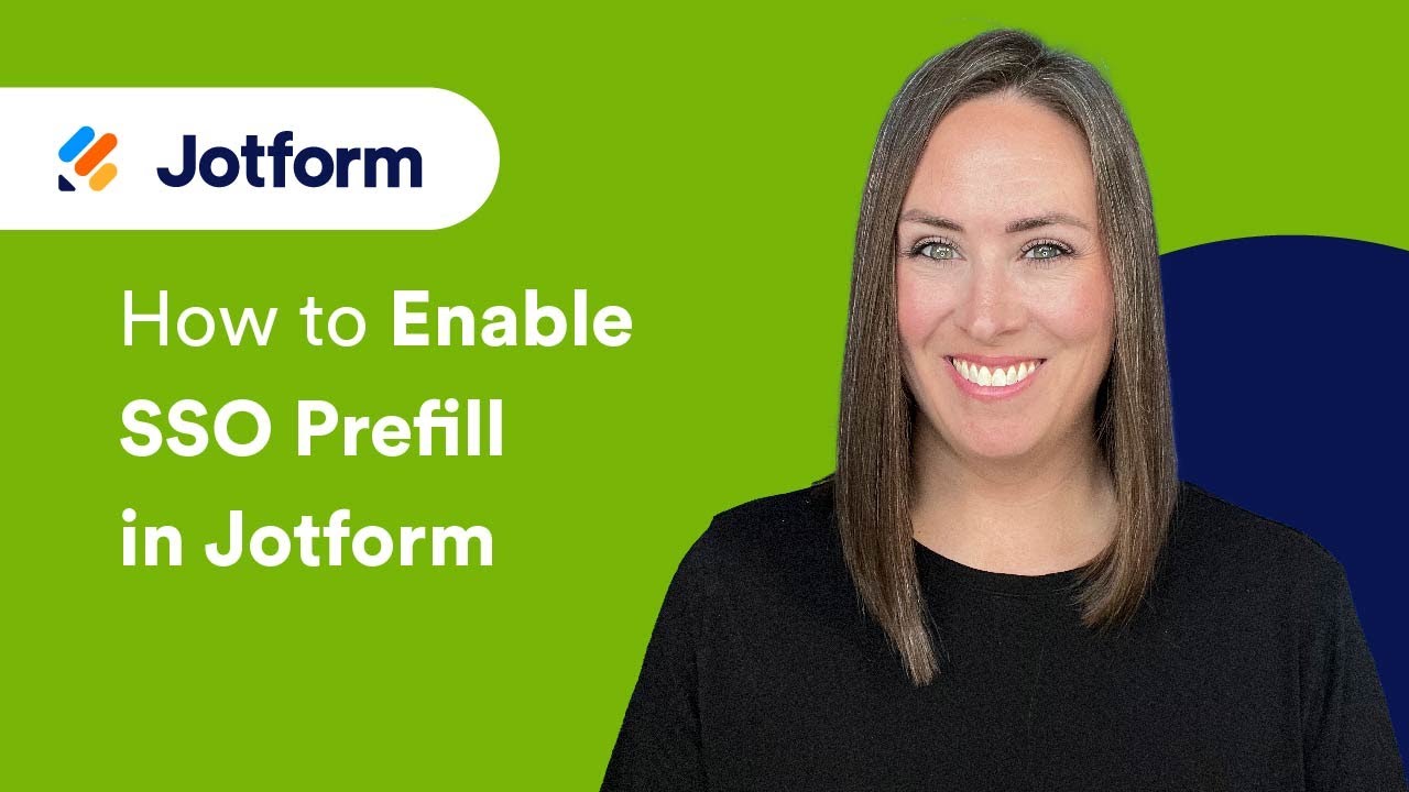 How to Enable SSO Prefill in Jotform Enterprise [Updated 2023] - YouTube