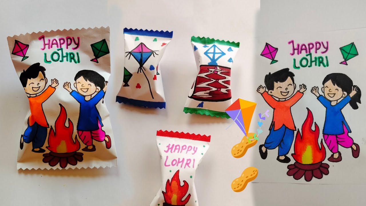  Lohri paper craft 