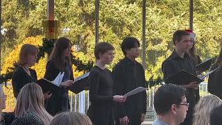 Langley Fine Arts School Chamber Choir Performs