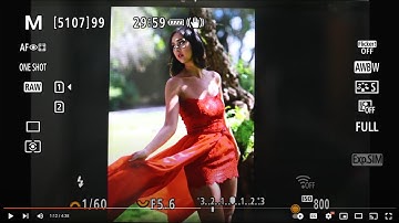 Canon EOS R6 - How Exp.SIM (exposure simulation) Works With The Flash On