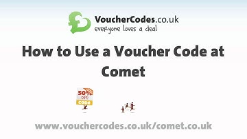 Comet Discount Codes - Learn How to Use a Comet Discount Code with VoucherCodes.co.uk