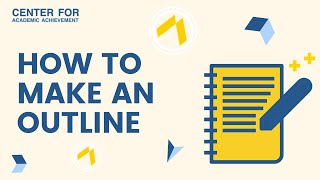 How to Make Outline for an Academic Paper
