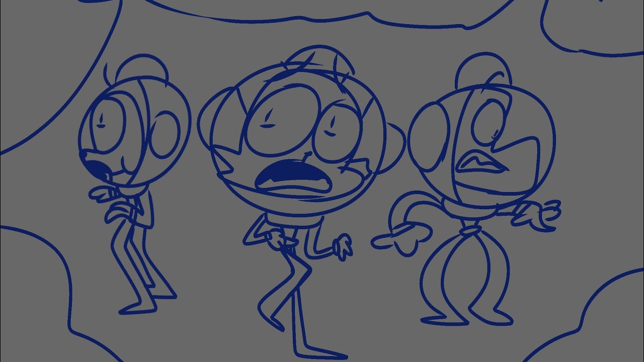 my story board for a unfinished content warning animation song by ...