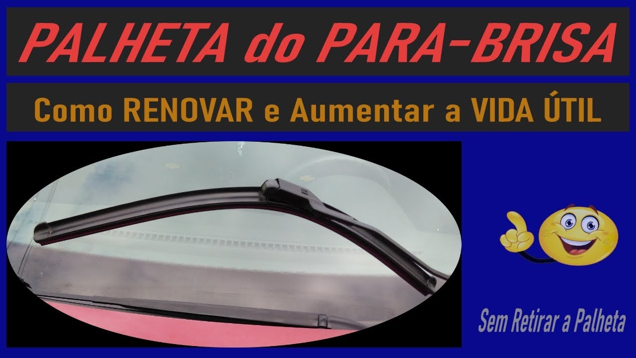 Posto da Árvore 212 SUL - Como anda a palheta do seu carro? O fim da vida  útil das palhetas pode ser facilmente detectada. Os principais indicadores  de palhetas desgastadas são rachaduras