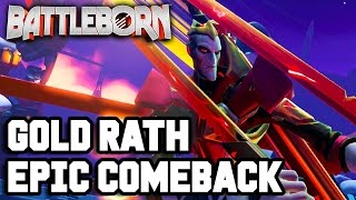 GOLD RATH EPIC COMEBACK!! Battleborn Gameplay - Multiplayer - Part 1 (PS4 1080p HD)