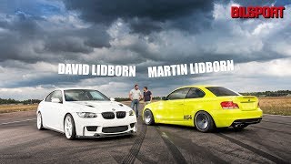Dubbel mot singel: Bröderna Lidborns två BMW lämnar sjuka mängder effekt