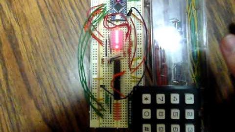 INFO 4320 Small Project 10 - Keypad and LED Matrix