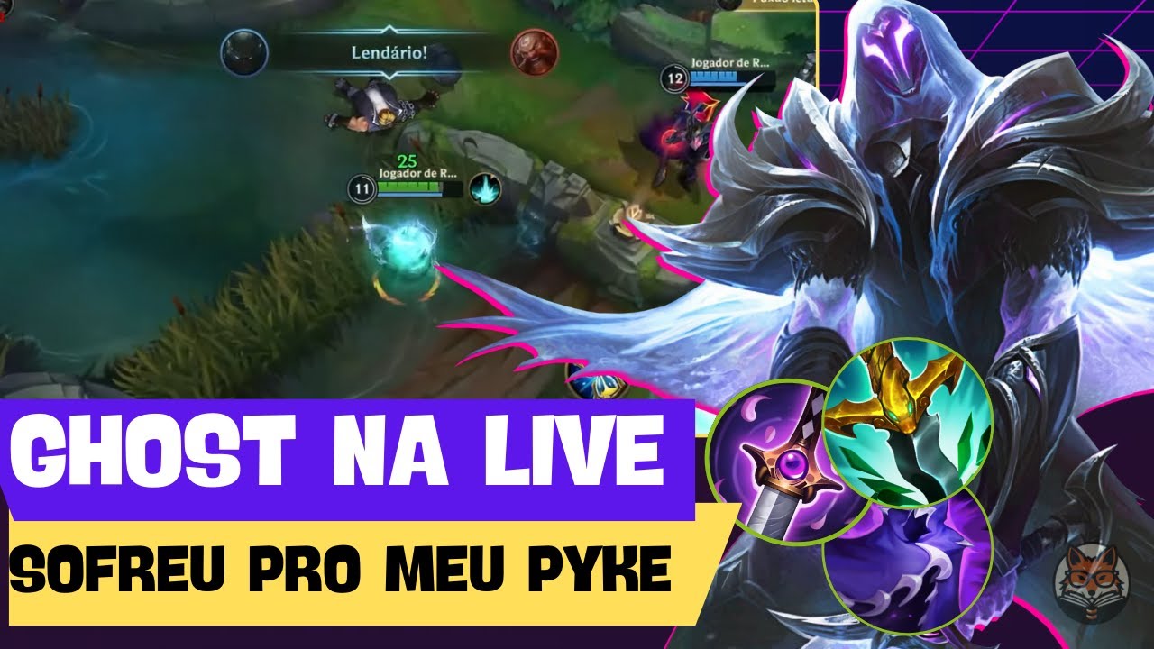 PYKE é o CAMPEÃO para SOLOQ e CONTRA GHOST - Challenger Wild Rift ...