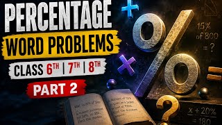 Percentage word problem part 2
