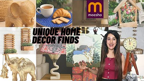 MEESHO *40+ Items*🔥 Unique Home Decor Finds 😍 Meesho Home Decor Haul ❤️