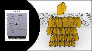 Grasshopper Script (Modular Waffle Structure)