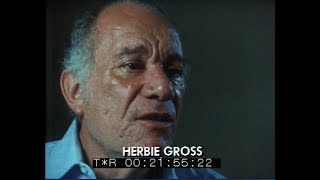 Herbie Gross interview | Thomas 'Shorty' Spero' | The Mafia | Crime inc | 1984