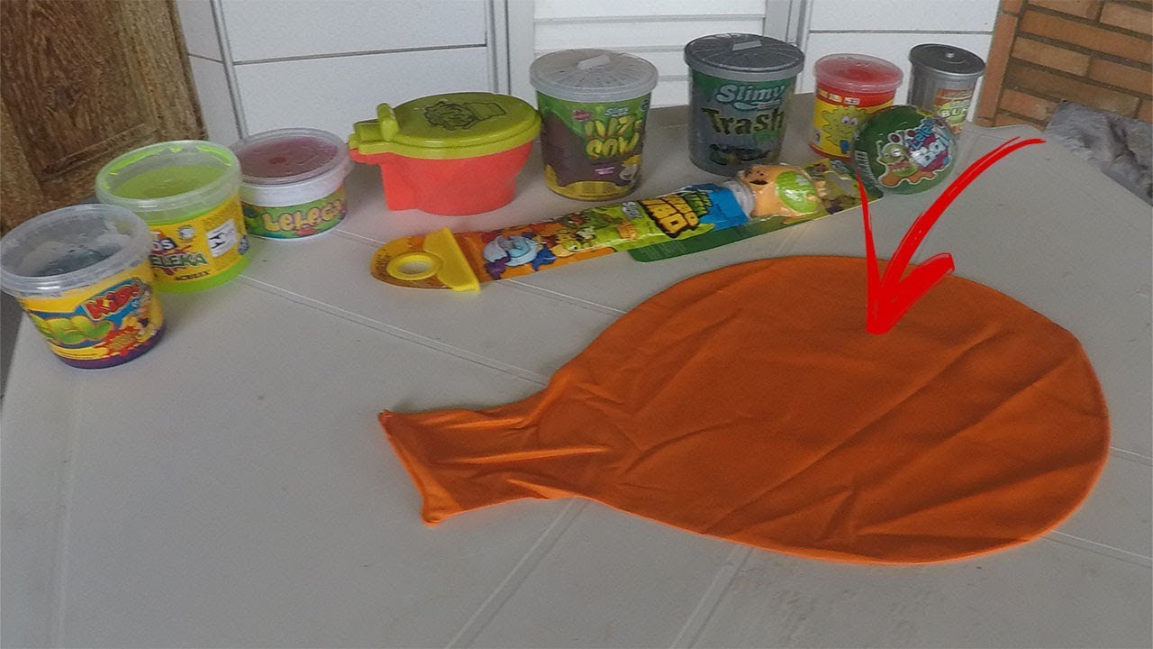 COLOQUEI VÁRIAS GELECAS DIFERENTES DENTRO DO BALÃO GIGANTE!