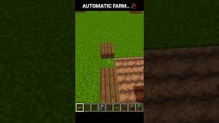 This Simple Wheat Farm Is a Must-Have 🌾| Minecraft  #mctutorial #shortsminecraft #minecraftshorts