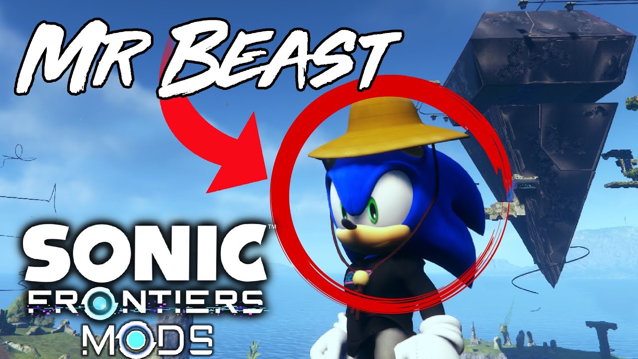 MR. BEAST Jumpscare (Power Boost Cutscene) [Sonic Frontiers] [Mods]