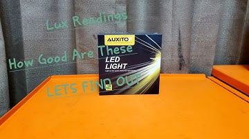 Auxito Lighting - 2000 4Runner Halogen Vs Led HeadLights H4 Install Lux Demo N More - 11 9th 21