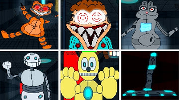 NEW CHARACTERS FOUND!? Five Nights at Garfelf