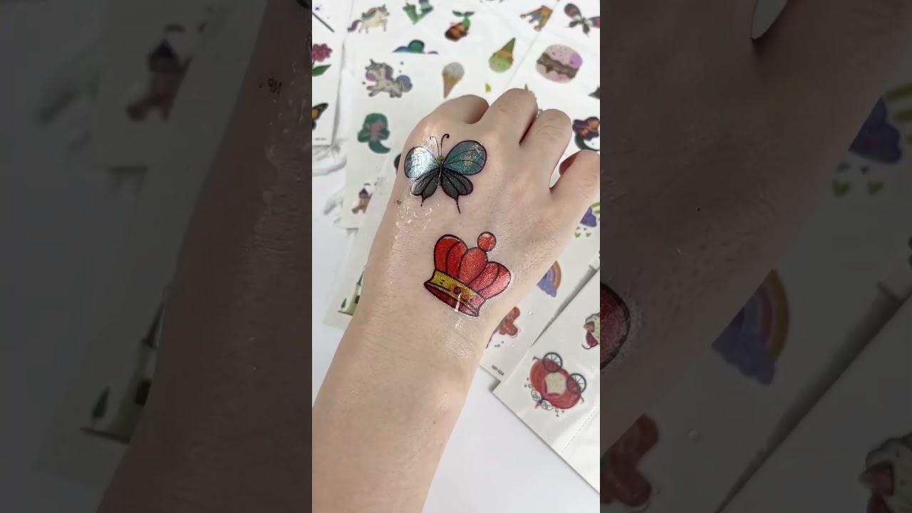 🌸✨✨Glitter Tattoos Galore: 408 Sparkly Styles for Kids’ Parties & More