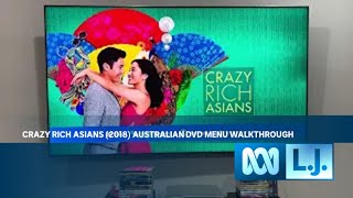 Crazy Rich Asians 2018 Australian Dvd Menu Walkthrough