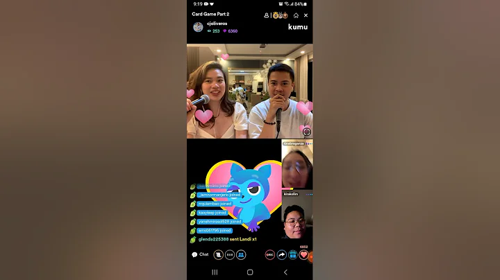 BB'S CARD GAMES W/TINA AND KILIG AT KULITAN SAYA!!!!