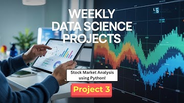 Build a Sleek Stock Dashboard in Python using Dash & Plotly | Apple Stock Analysis | Project 3