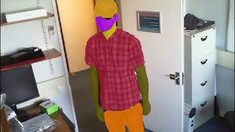 Real-time clothing segmentation and human body parsing