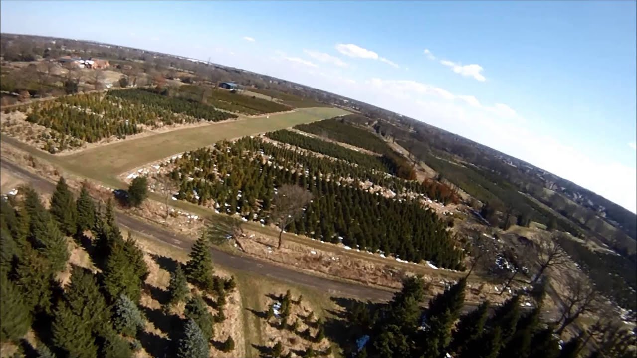 Tricopter KK2 and 5.8Ghz 200mw VTX with new LC Power Filter range test HD