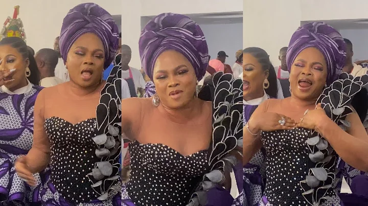 LATEST LANDLADY DANCE! ACTRESS REGINA CHUKWU SCATTERED THE DANCE FLOOR WHILE FEMI ADEBAYO WATCHES