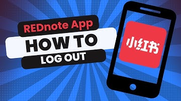 REDnote App - How to Log Out