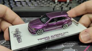 Mortal model 1/64トヨタ ALTEZZA GITA (白) MORTAL 1:64 Gita Elixir Modified Silver Collectible Gift | eBay