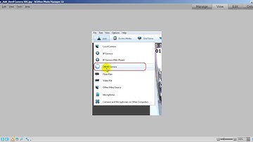VMS iSpy Train 08 iSpy Add Onvif Camera