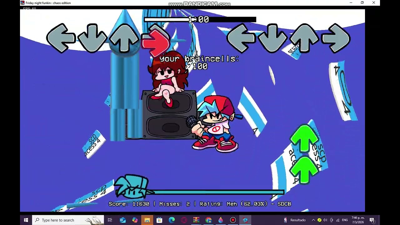 fnf 𝟟 𝕥𝕙𝕠𝕦𝕤𝕒𝕟𝕕 𝕝𝕚𝕧𝕖𝕤 charted - dave and bambi fan track