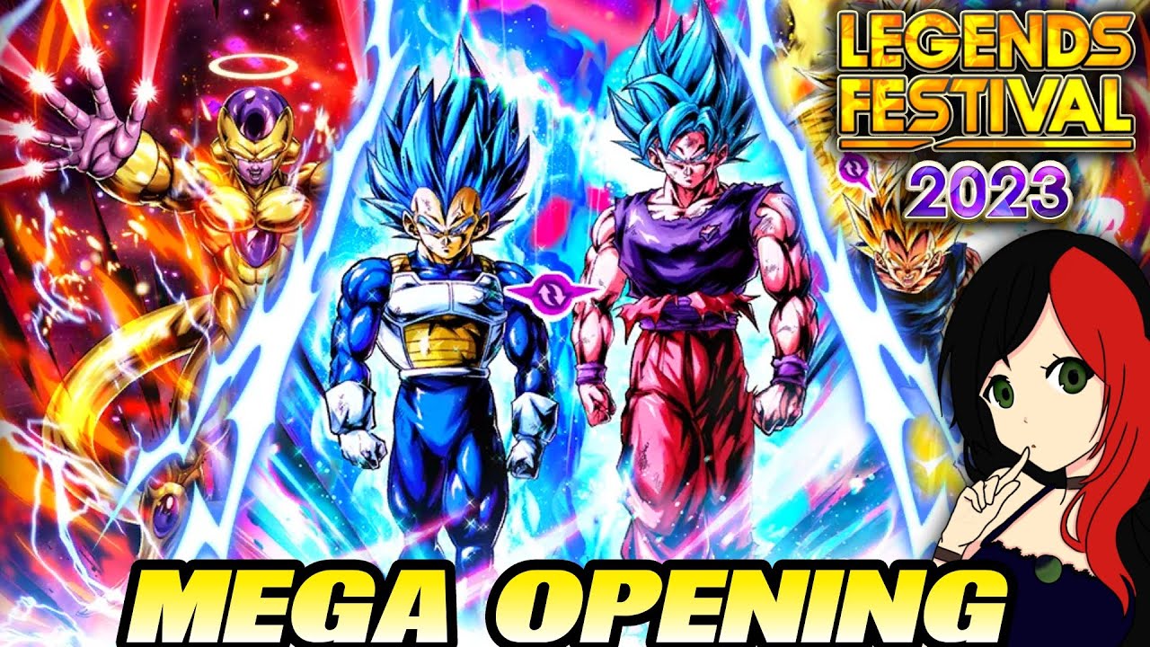 23000 ZK MEGA LEGENDS FESTIVAL 2023 Diana Opening Summon! 😎 Dragon Ball Legends Black Rabbit